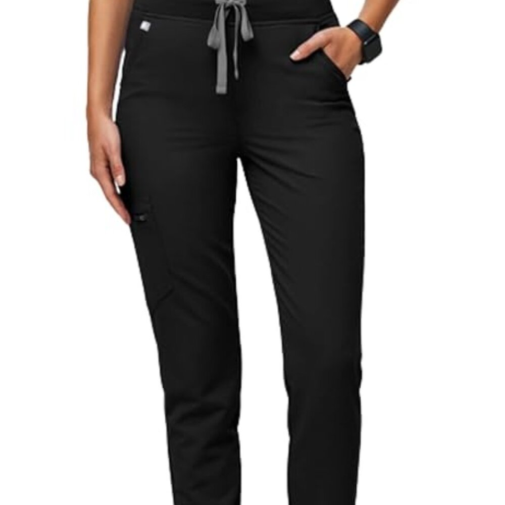 Figs Women's Black Zamora Bottoms